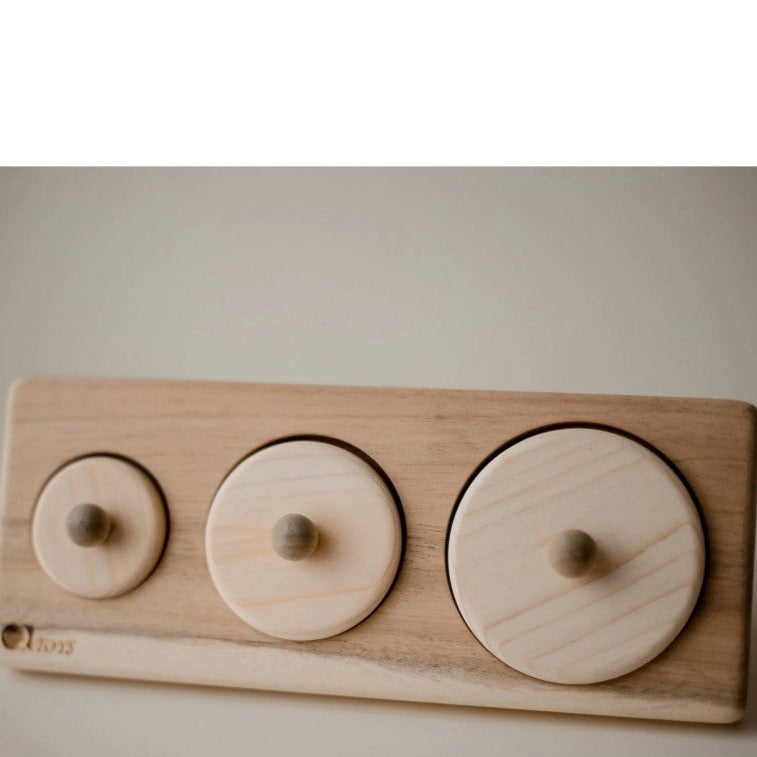 Wooden Circle Puzzle Activity Set