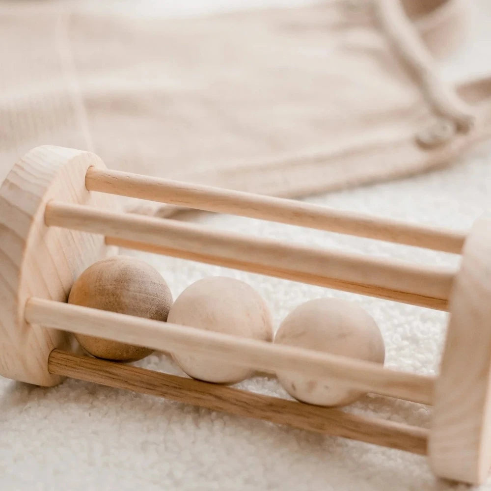 Wooden Deluxe Range Baby Rattle