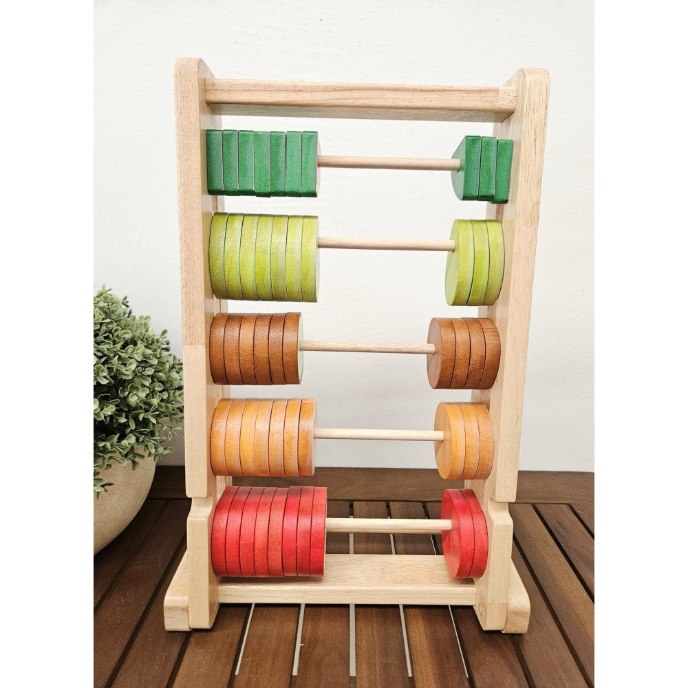 Wooden Fruitful Abacus Educational Toy