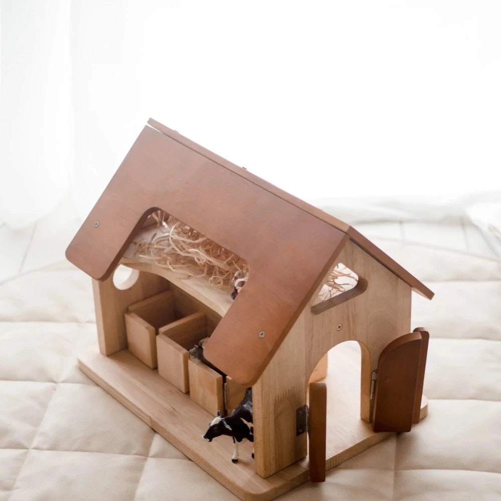 Wooden Handcrafted Horse Stable