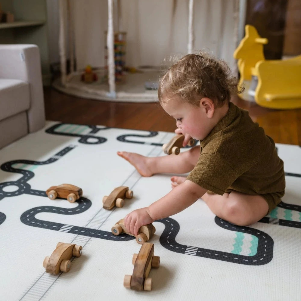 Wooden Imaginative Car Play Set - 6 Models