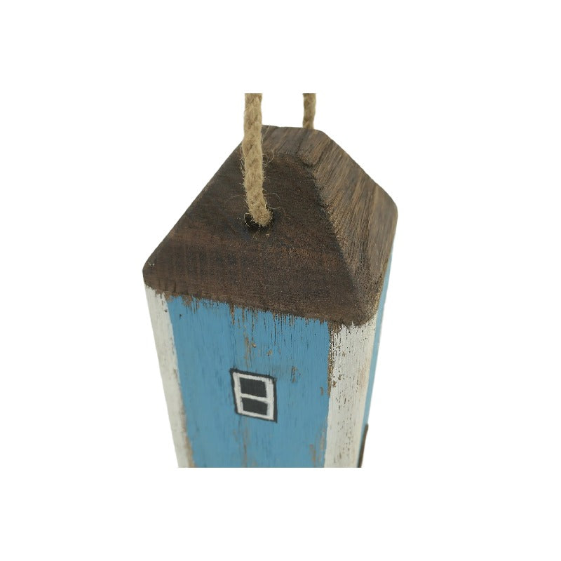 Wooden Lighthouse Design Doorstop - 10x10x20cms