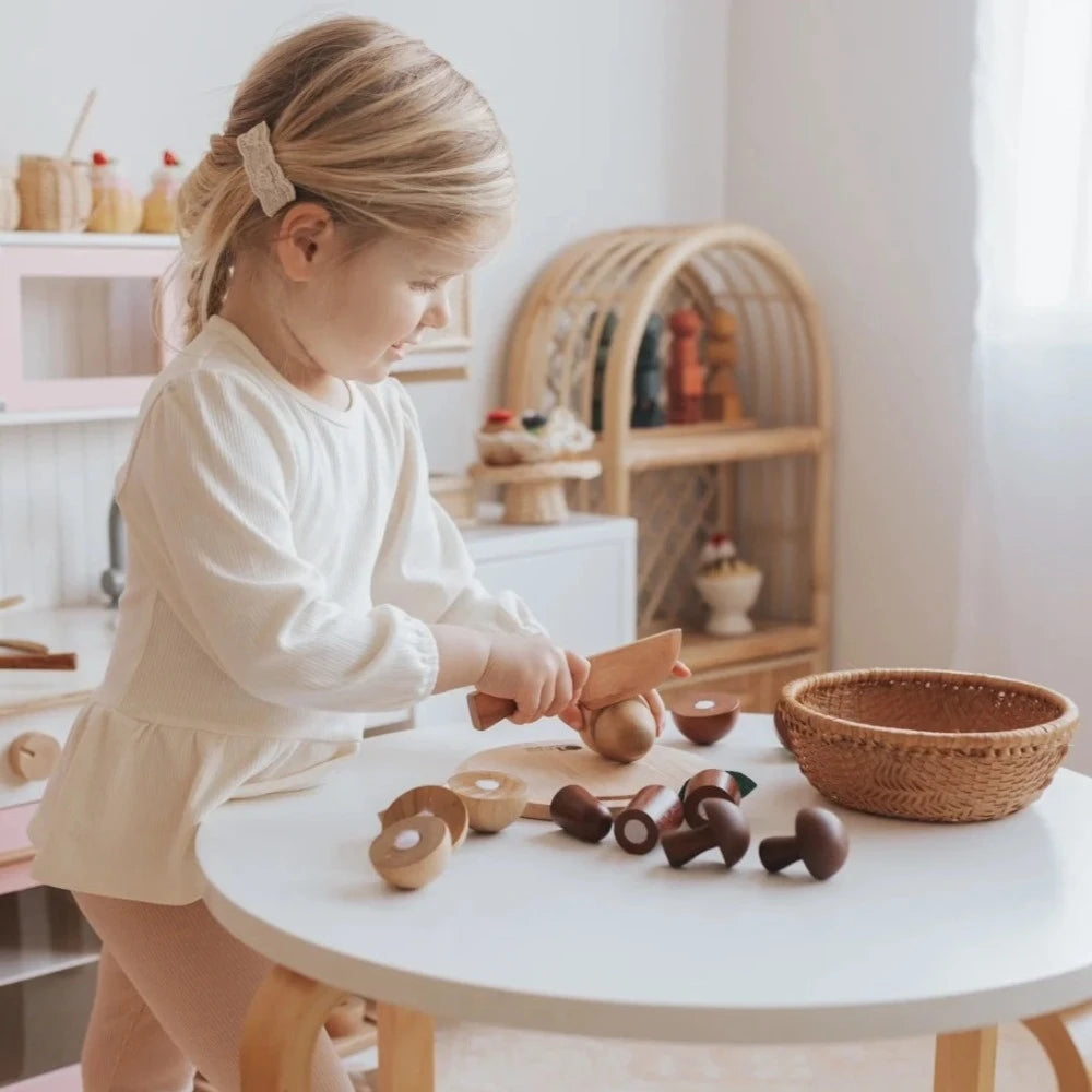 Wooden Natural Fruit Basket