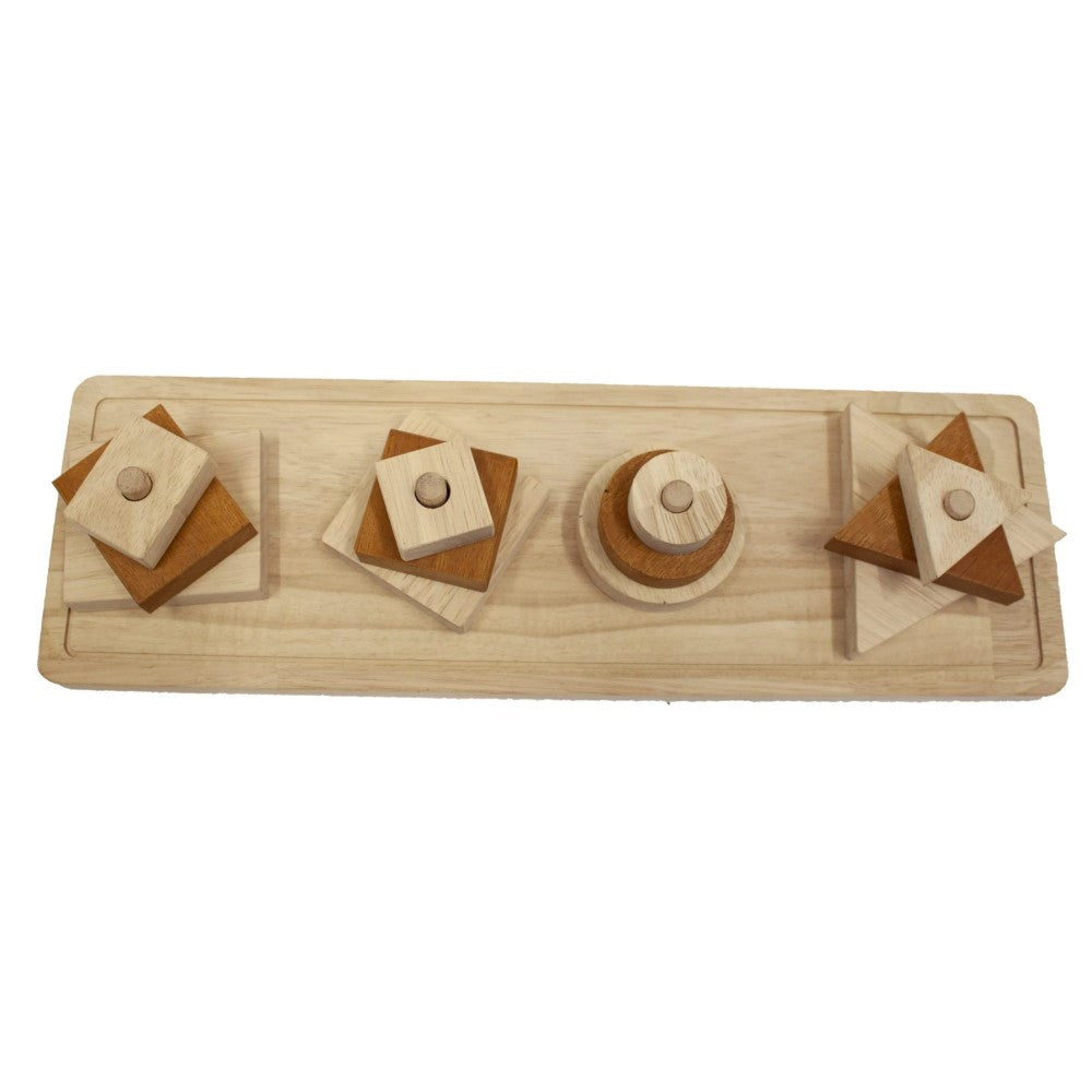 Wooden Natural Shape Sorter