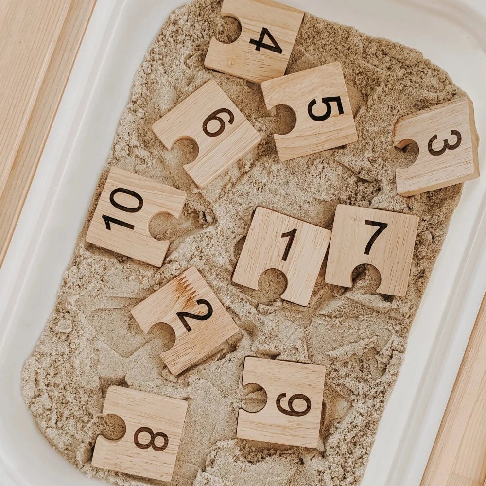 Wooden Numeric Jigsaw Puzzle