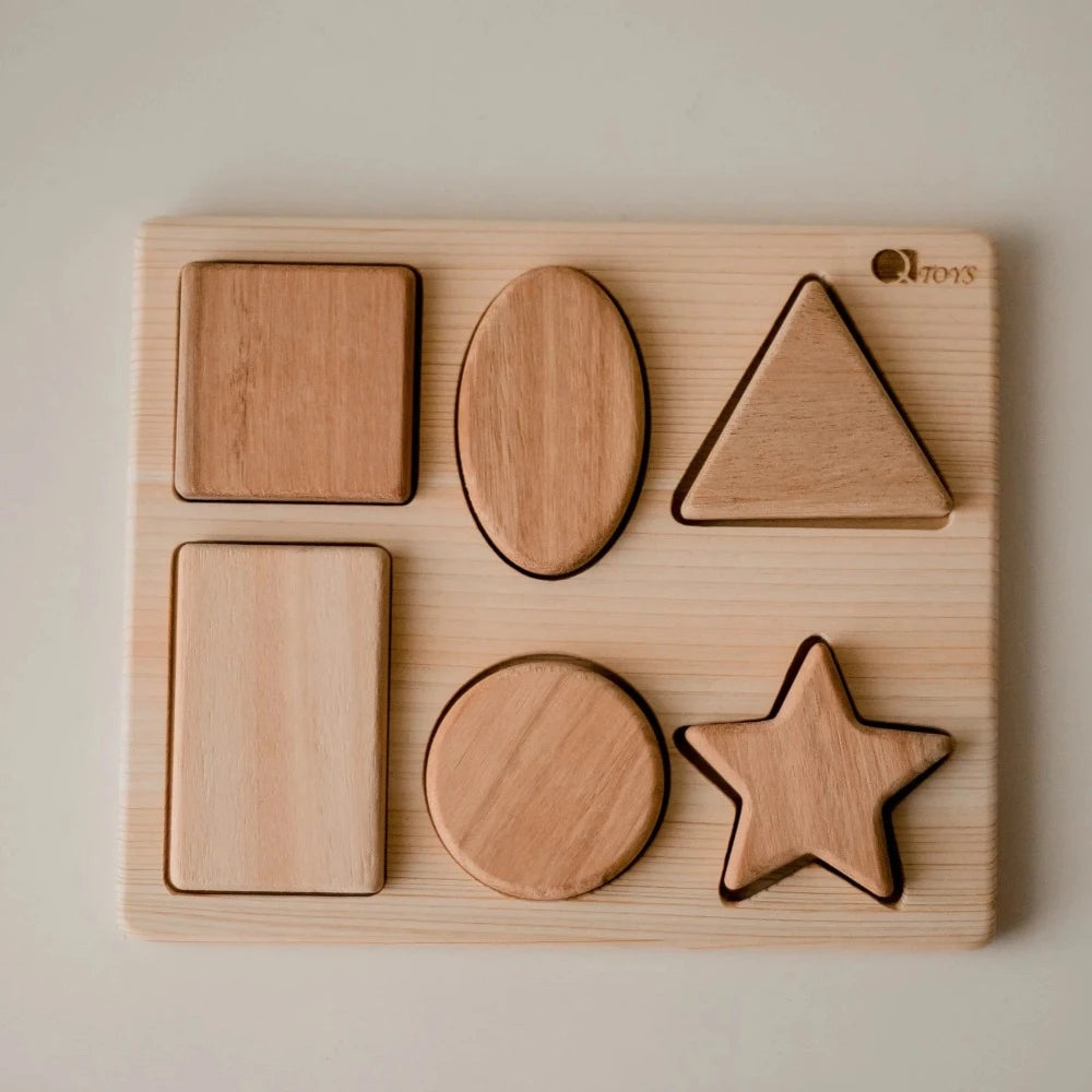 Wooden Playtime Chunky Shape Puzzle