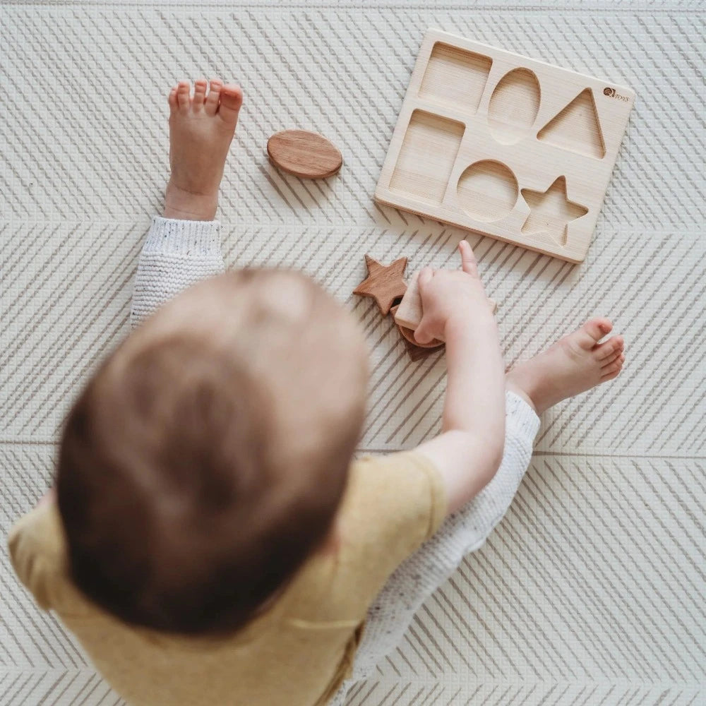 Wooden Playtime Chunky Shape Puzzle