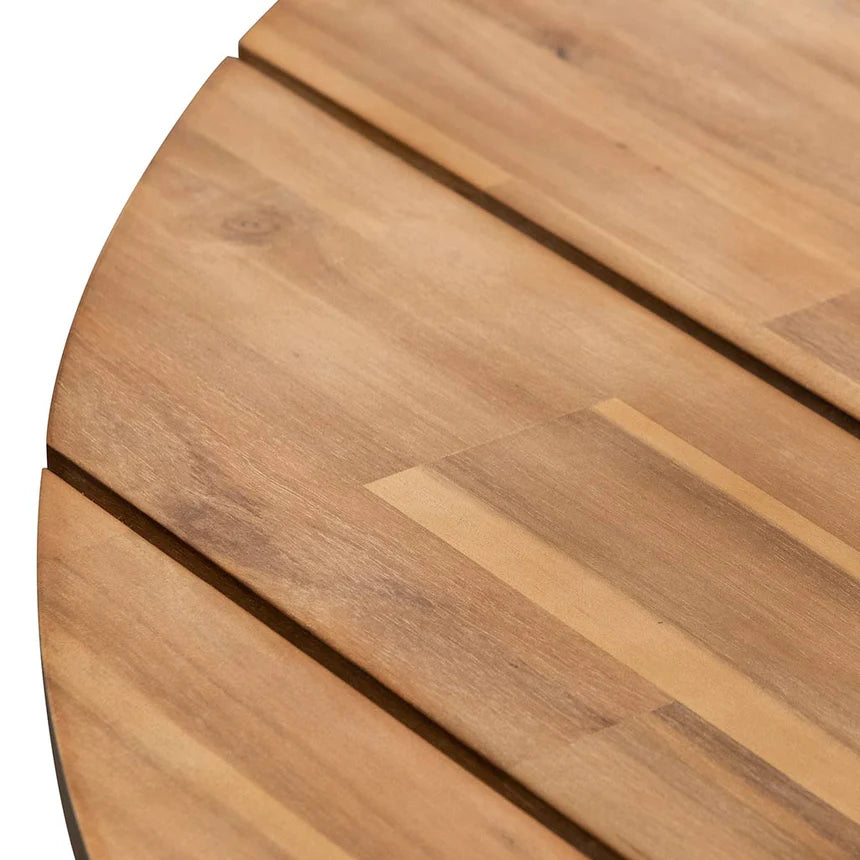 Wooden Round Dining Table 135cms - Natural