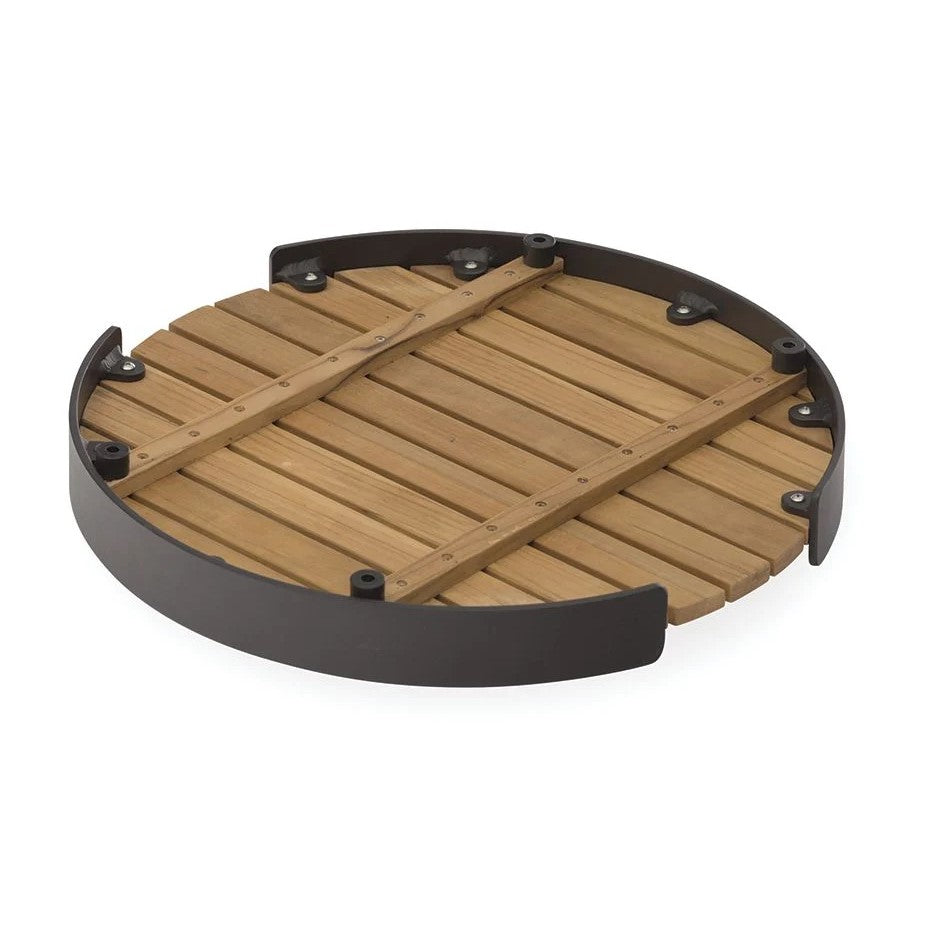 Wooden Round Serving Tray (Available in 2 colors)