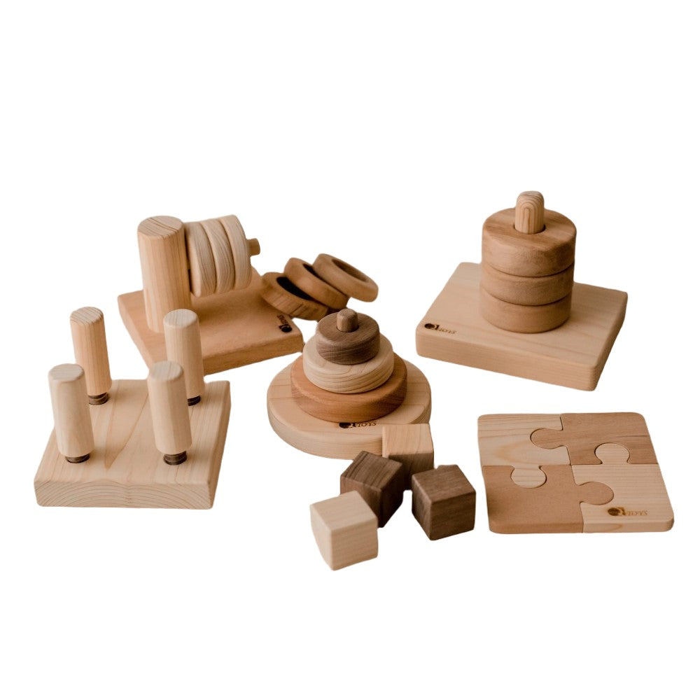 Wooden Shape Kids Gift Set