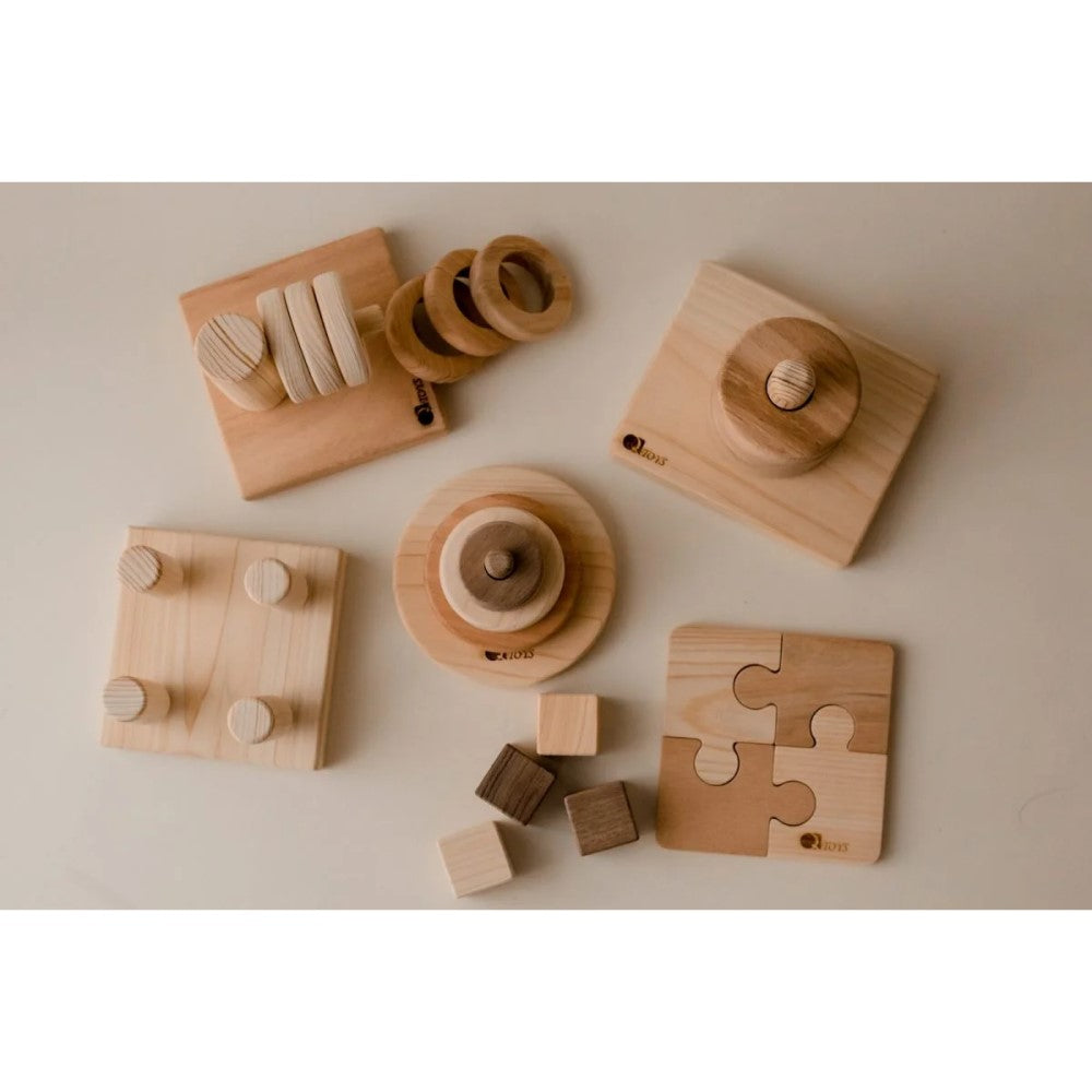 Wooden Shape Kids Gift Set