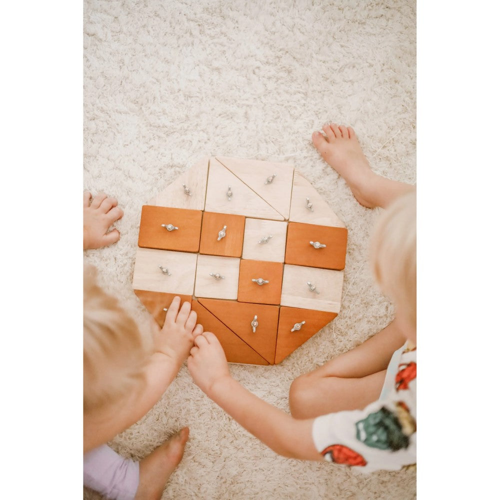 Wooden Tactile Learning Board