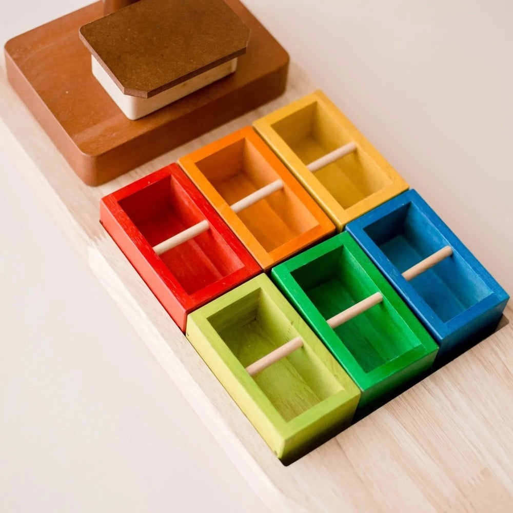 Wooden Versatile Sorting Containers