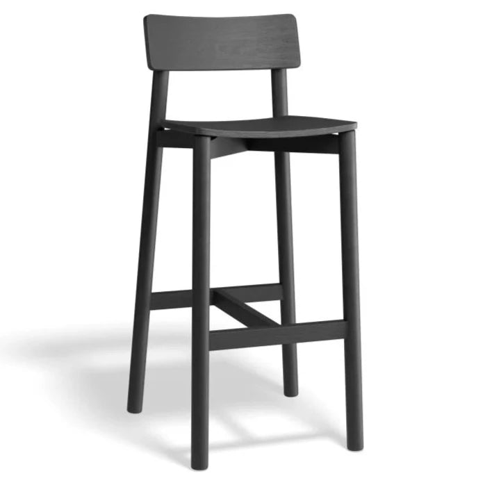 Woodland Black Rylie Stool (Available in 2 Sizes)