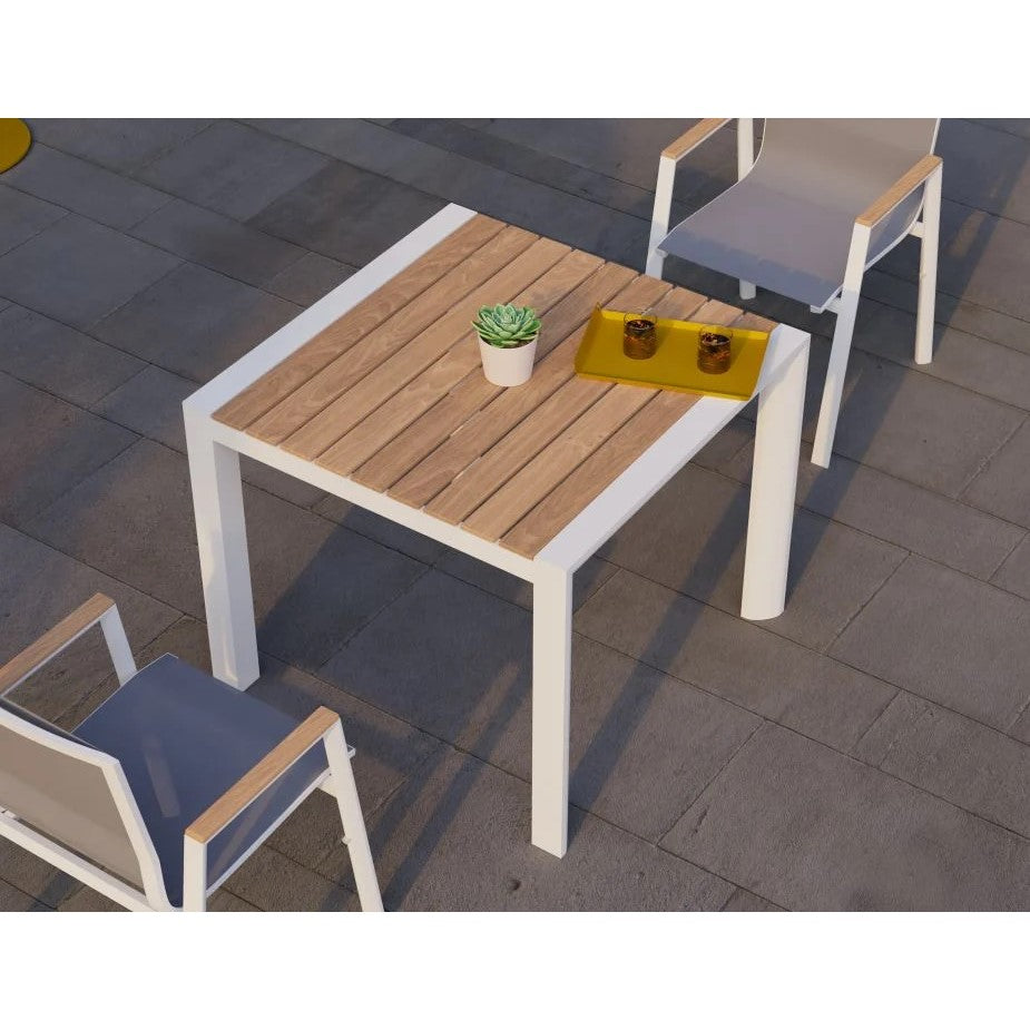 Woodland Top Metal Outdoor Bench - 90cms (Available in 2 Colors)