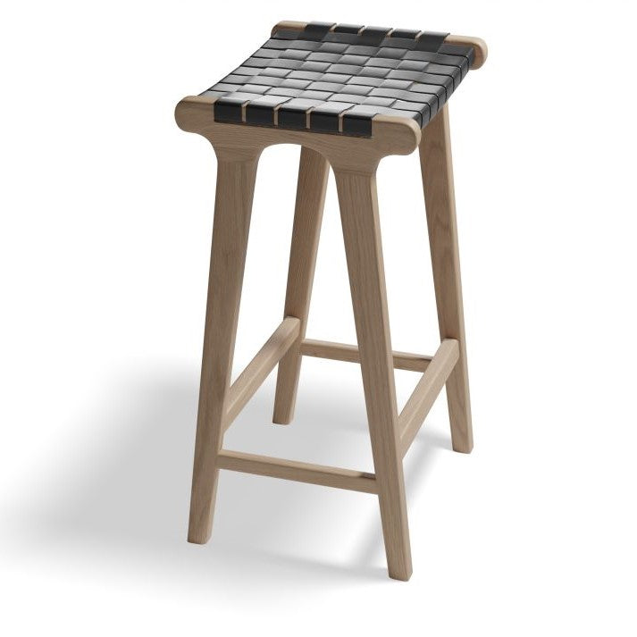 Woven Comfort Natural Frame Stool (Available in 2 Colors)