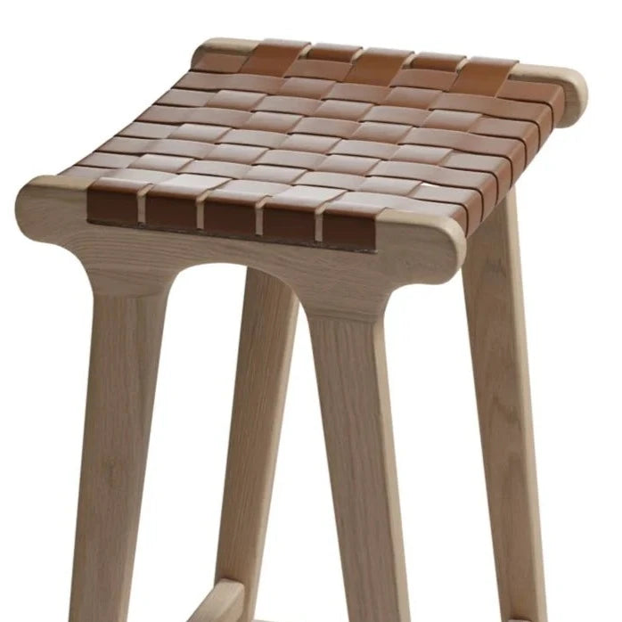 Woven Comfort Natural Frame Stool (Available in 2 Colors)