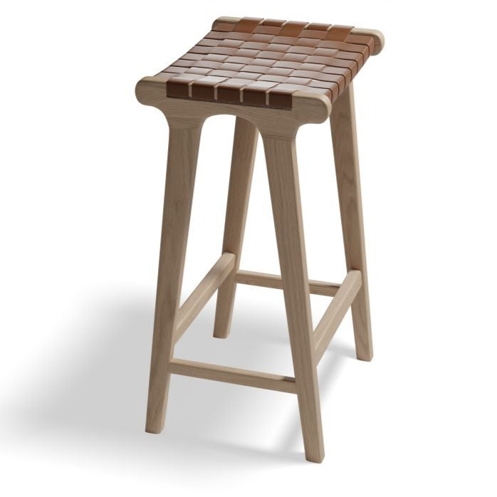 Woven Comfort Natural Frame Stool (Available in 2 Colors)