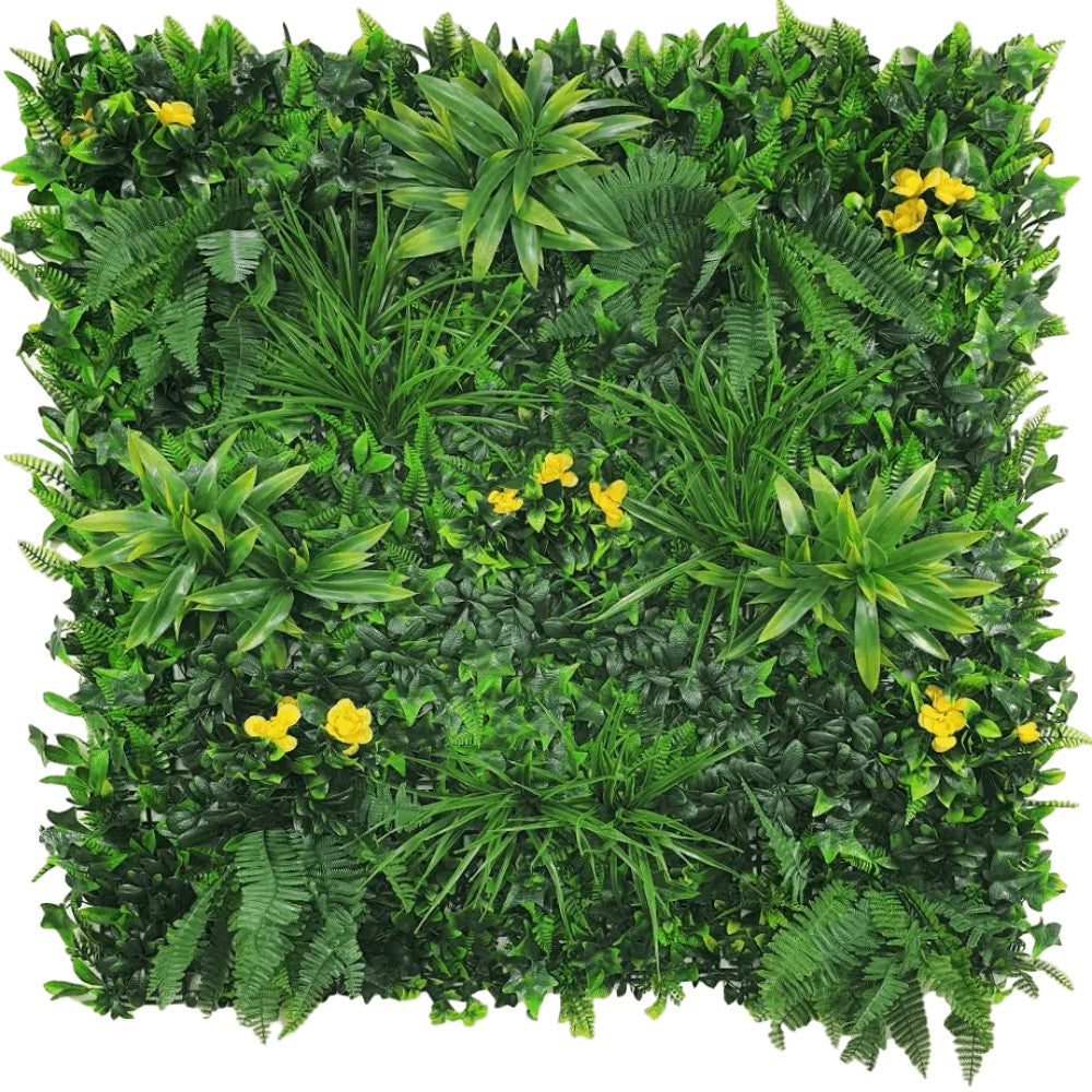 Yellow-Green UV Resistant Vertical Garden 1m X 1m