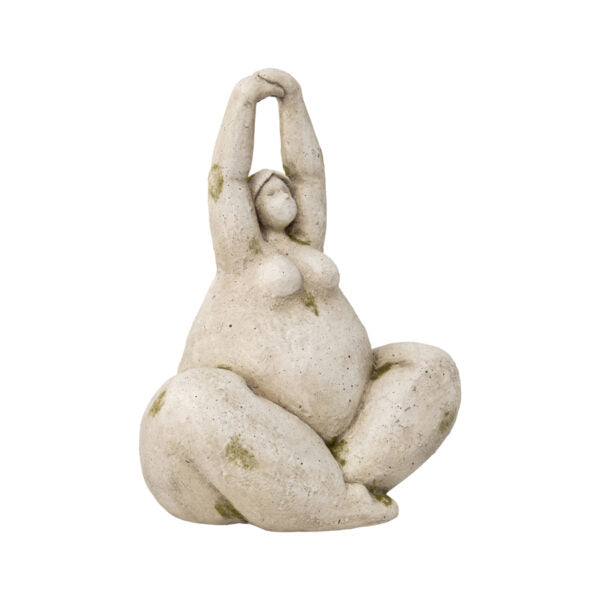 Yoga Pose Lady Garden Statue - 43cm