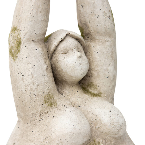 Yoga Pose Lady Garden Statue - 43cm