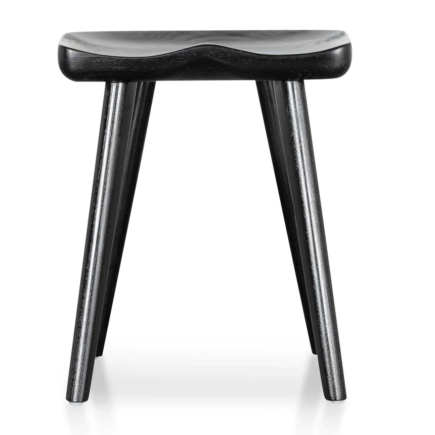 Zenith Zen Wooden Bar Stool - Black