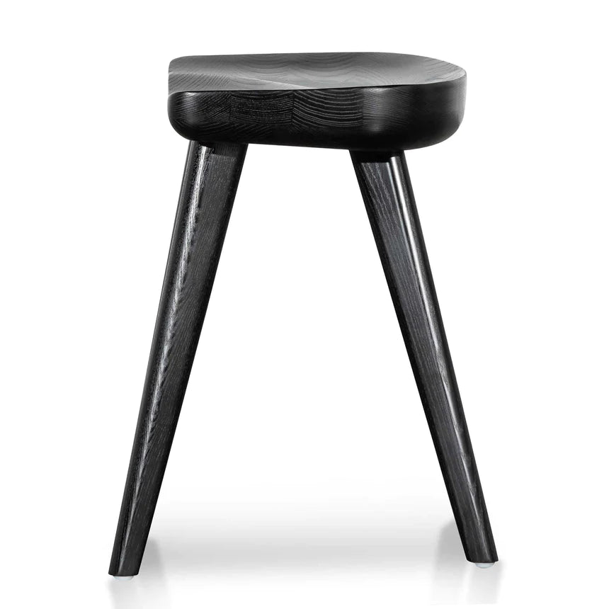 Zenith Zen Wooden Bar Stool - Black