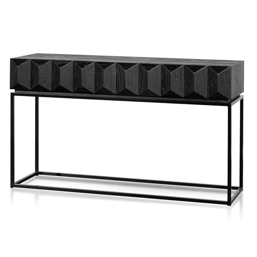 Zigzag Elegance Console Table 140cms