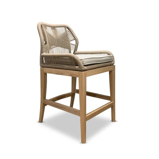 Zion Rope Weave Bar Stool