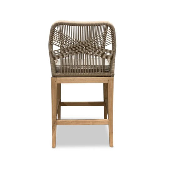 Zion Rope Weave Bar Stool