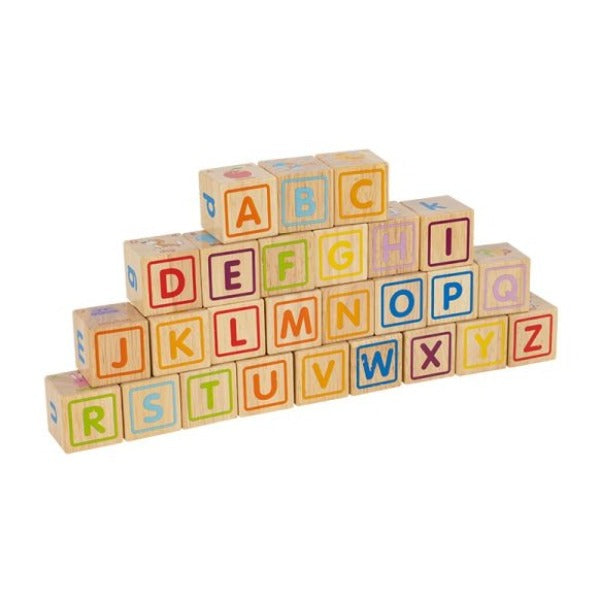 ABC Building Blocks With Animals & Symbols 4Cms