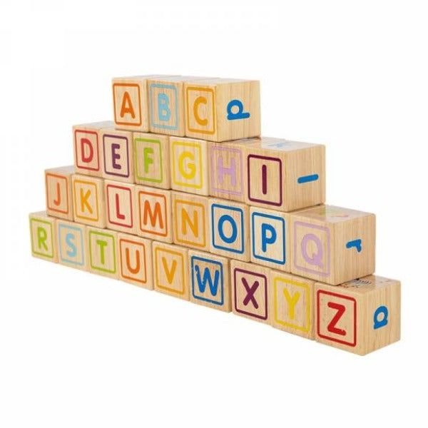 ABC Building Blocks With Animals & Symbols 4Cms