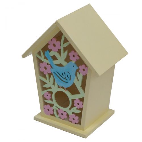 Paint Your Own Wooden Birdhouse Storage Box