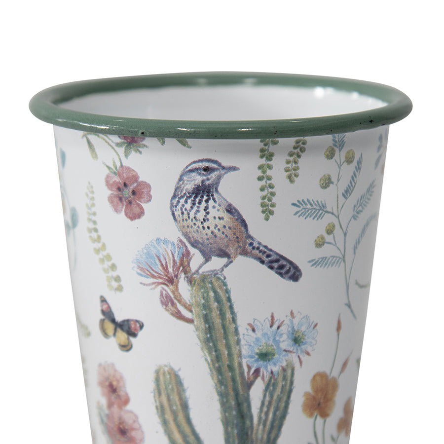 Birds & Butterflies Pot Planters - Set of 6