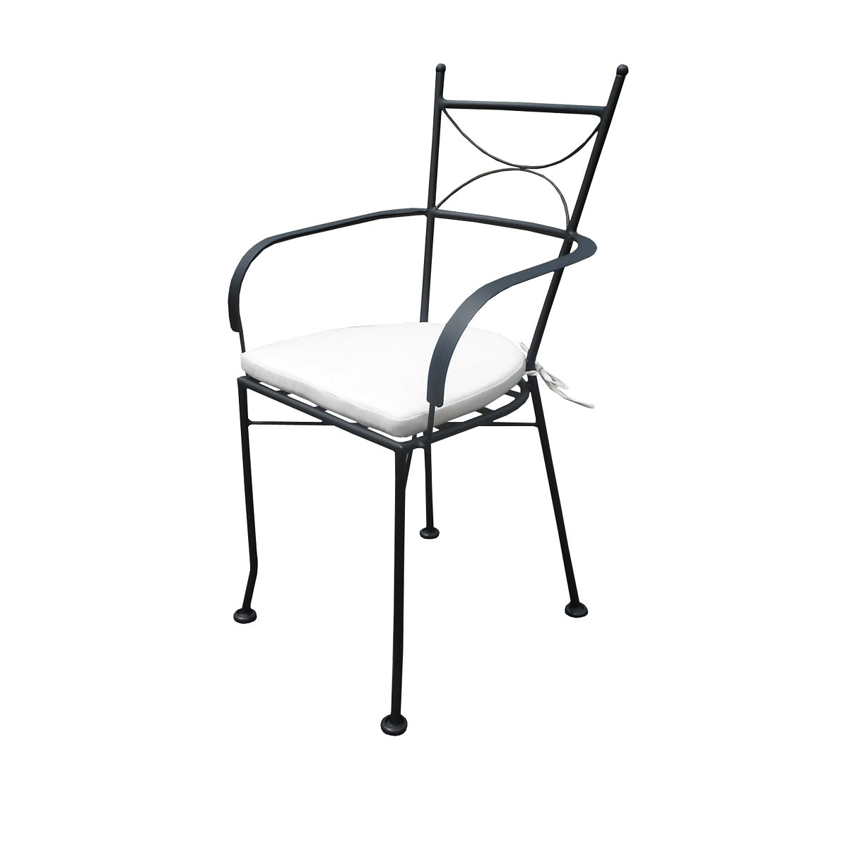 Black Elegant Outdoor Dining Chair