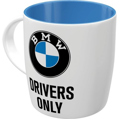 "BMW Drivers Only" Ceramic Coffee Mug