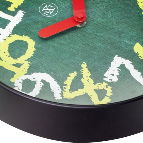 NeXtime Chalkboard Kids Wall Clock 30cm