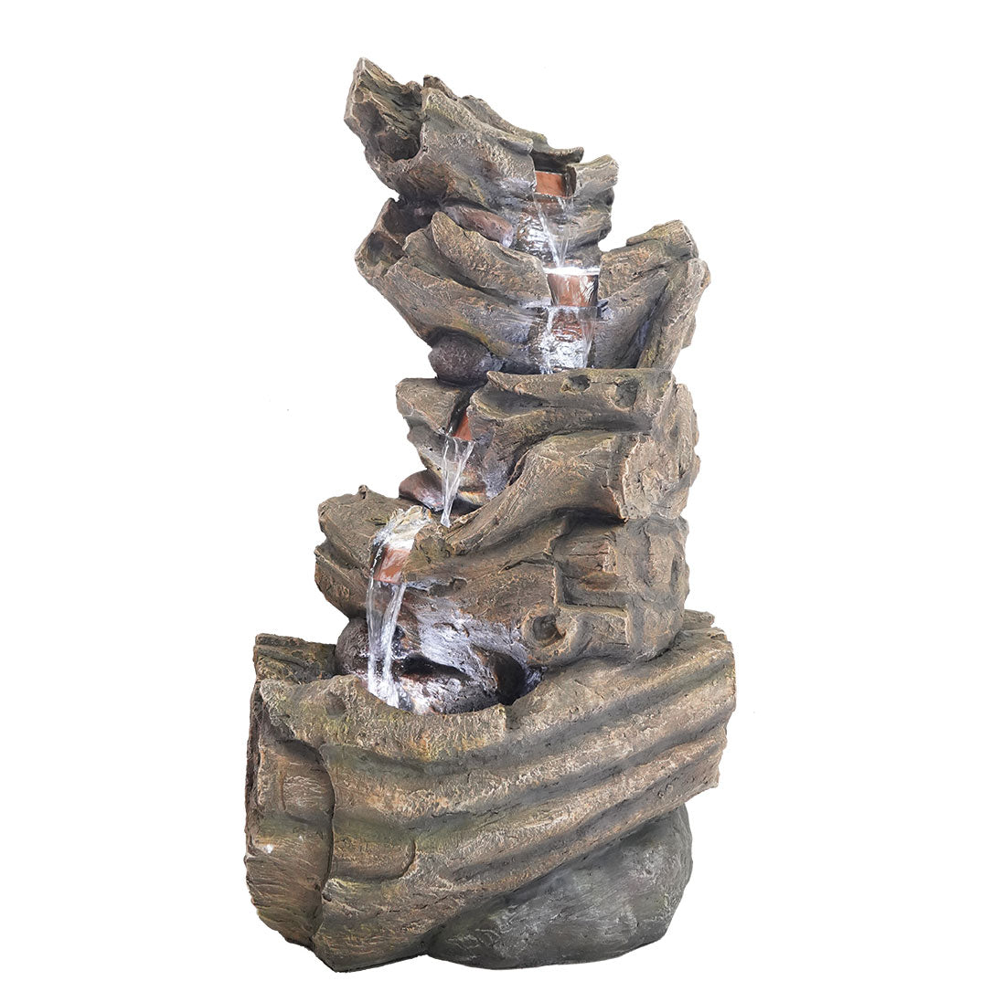 Colossal Driftwood Garden Water Fountain