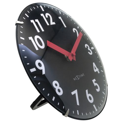 NeXtime Duomo Mini Desk Clock 20cms (Available in 3 Colors)