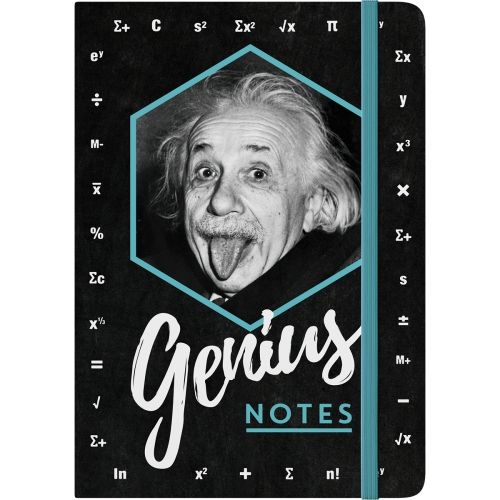 "Einstein - Genius Notes" A5 128 Pages Notebook