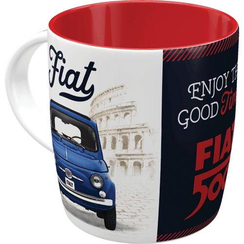 "Fiat 500" Ceramic Coffee Mug