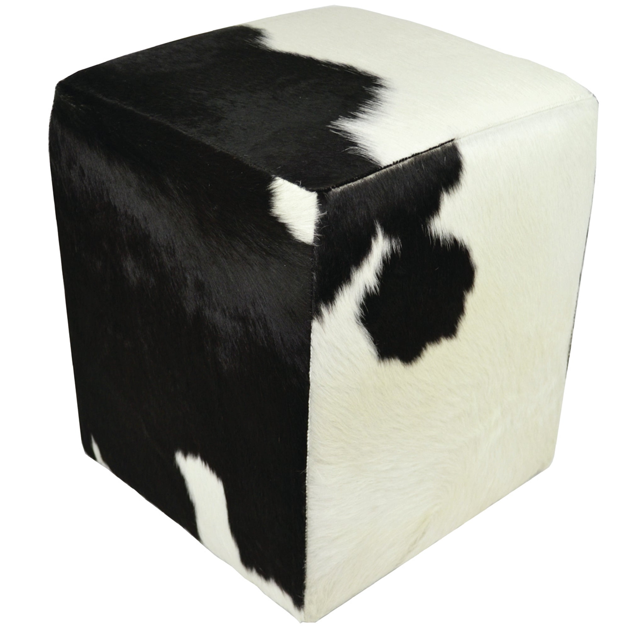 Fur Cube Ottoman