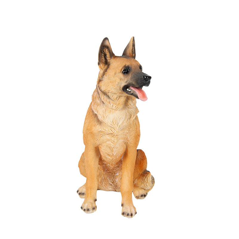 Sitting German Shepherd Statue