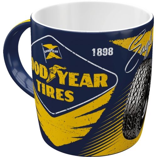 "Goodyear - Eagle Tire" Ceramic Coffee Mug