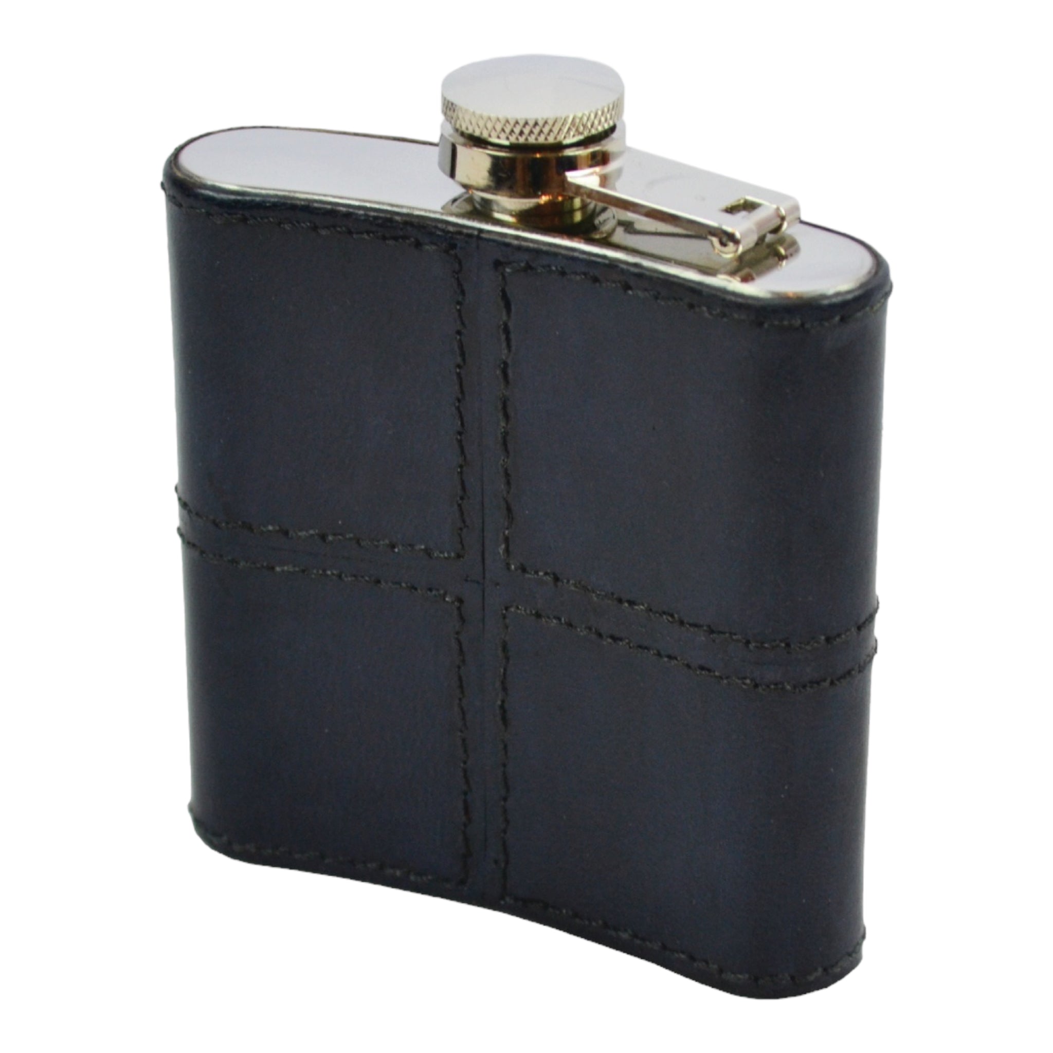 Leather Hip Flask (Available In 4 Colors)