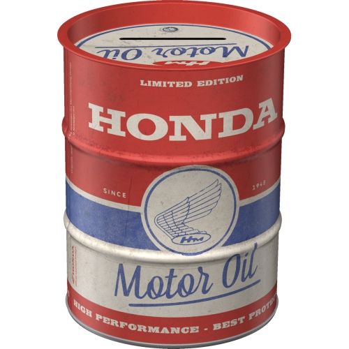 "Honda MC Motor Oil" Oil Barrel Money Box