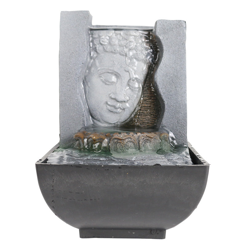 Buddha Face Indoor Water Feature Fountain