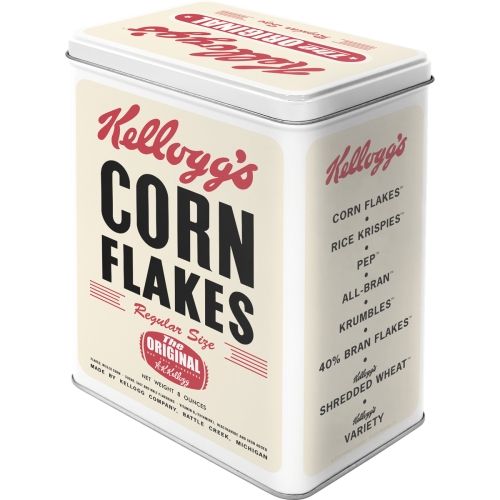 Kellogg's Corn Flakes Storage Tin Box