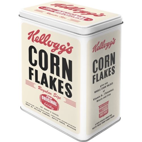 Kellogg's Corn Flakes Storage Tin Box