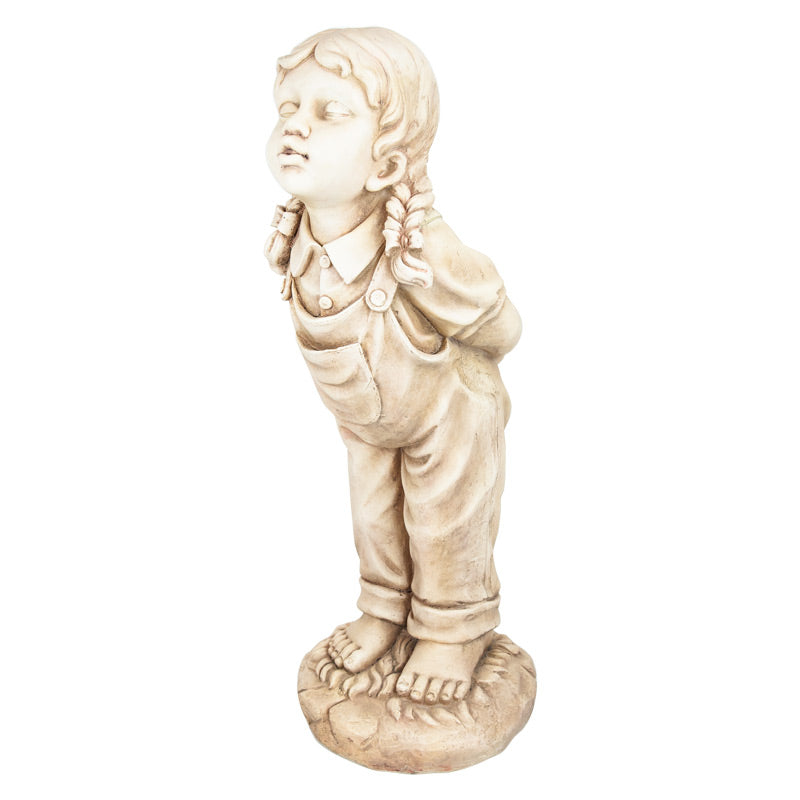 Girl Kissing Statue (Available In 2 Sizes)